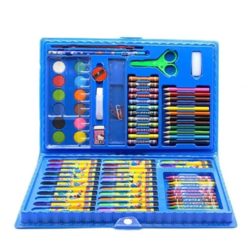 estojo de pintura infantil, kit de pintura para crianças, materiais de arte para crianças, presente educativo para crianças, desenvolvimento artístico infantil, criatividade para crianças, atividades de arte, materiais de pintura seguros, habilidades motoras finas, educação infantil






