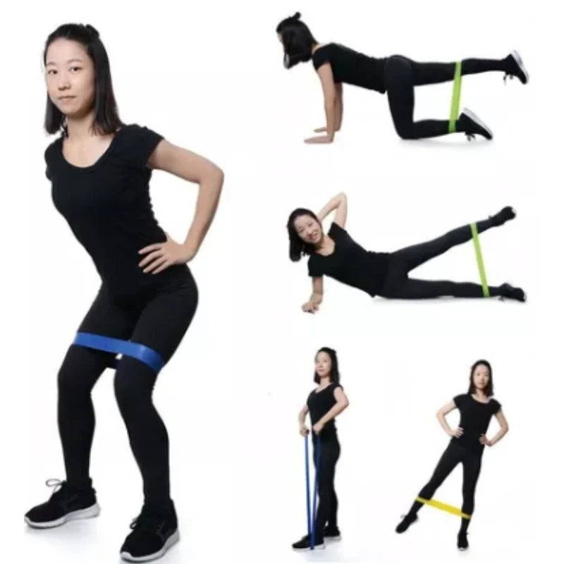 kit de faixas elásticas, faixas elásticas multifuncionais, faixas de resistência para Crossfit, treino com faixas elásticas, faixas para treinamento funcional, faixas elásticas para Pilates, faixas elásticas para reabilitação, kit de faixas elásticas para exercícios






