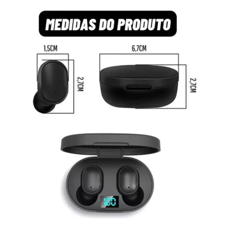 fone de ouvido bluetooth 5.0, fone de ouvido sem fio, fone de ouvido com cancelamento de ruído, fone de ouvido ergonômico, fone para esportes, fone bluetooth resistente à água, fone com controle touch, fone de alta qualidade