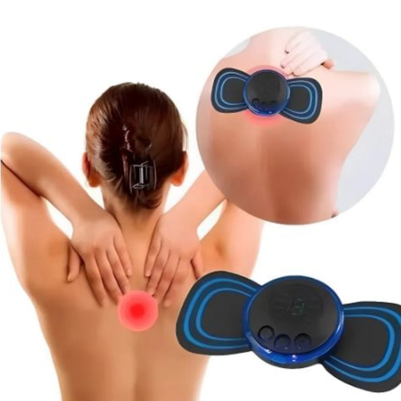 mini massageador portátil, massageador elétrico, massageador para relaxamento, massageador compacto, massageador para dores musculares, massageador ergonômico, massageador recarregável, massageador para escritório, massageador silencioso